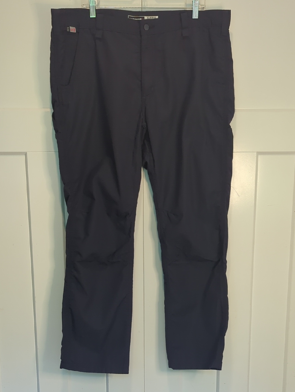Carhartt Mens Fire Resistant Relaxed Fit Black Cargo Work Pants Size 40/32